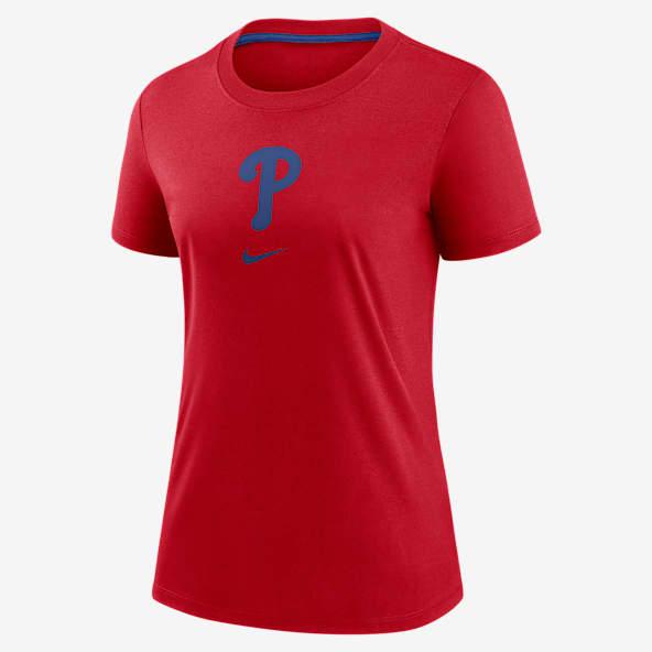 売れ筋商品|||ナイキ カットソー トップス レディース Women's Red Philadelphia Phillies Flowy T-Shirt Red Official Ladies Philadelphia Phillies T-Shirts, Ladies